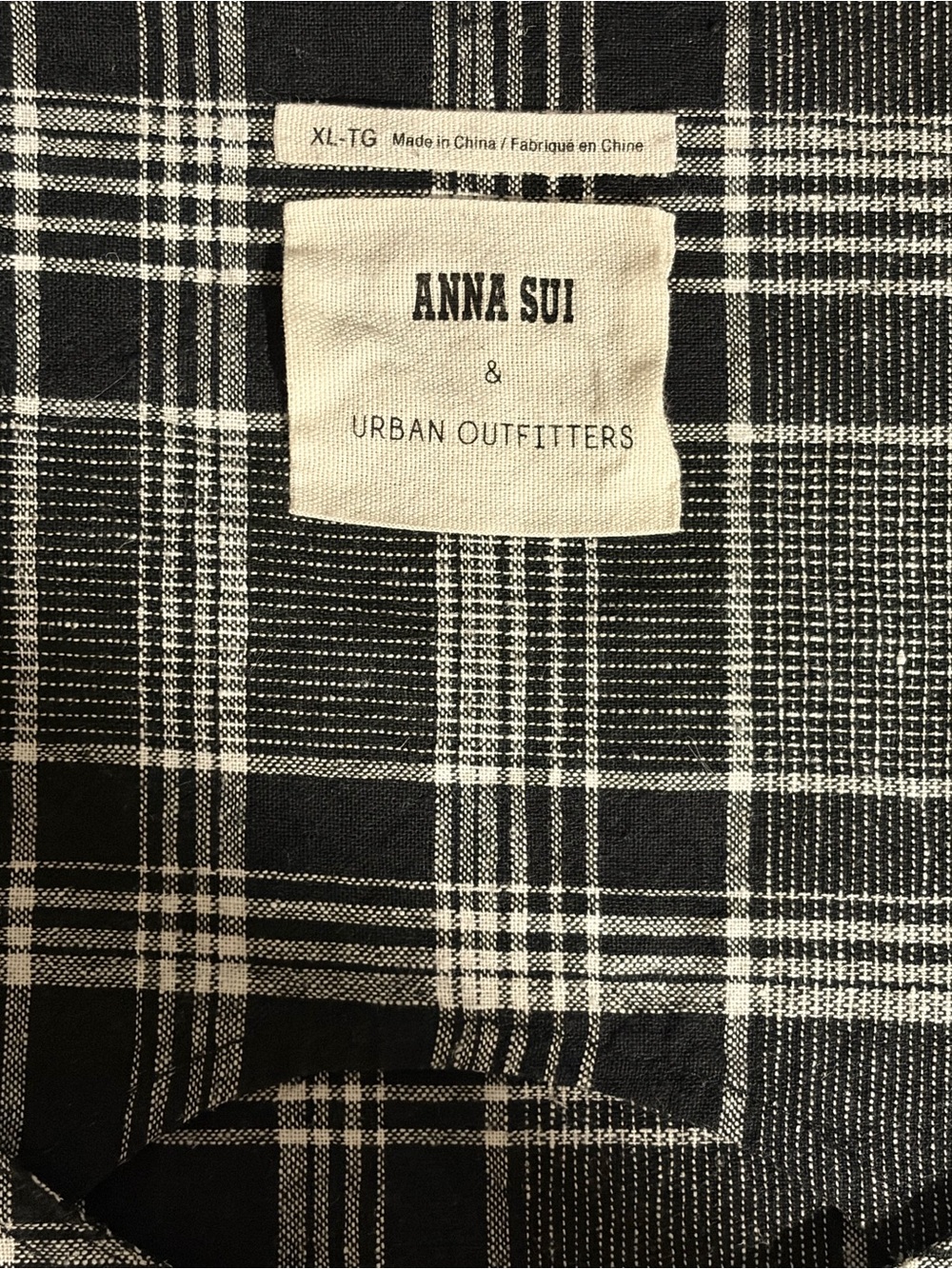 Anna Sui x Urban Outfitters Plaid Mini Dress - Picture 5 of 7
